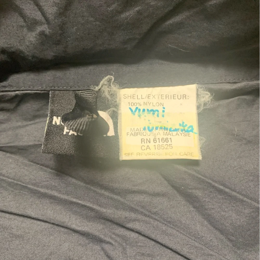 The North Face Vintage Windbreaker Black Half Zip Pullover Jacket Mens XL